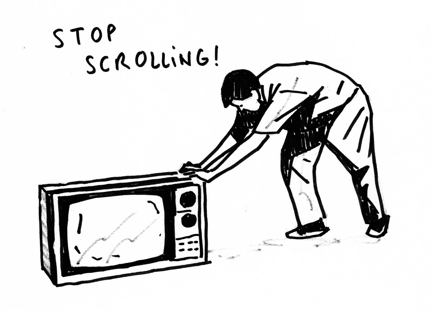 Escif drawing