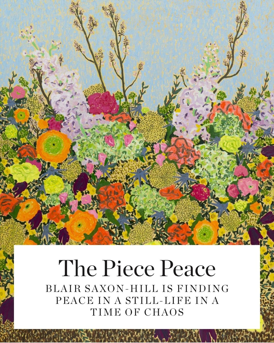 There is Peace in the Piece