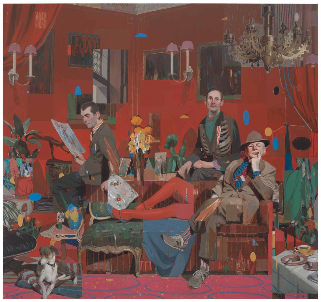 xx Aryz, ''Los galeristas'', 2023-2025