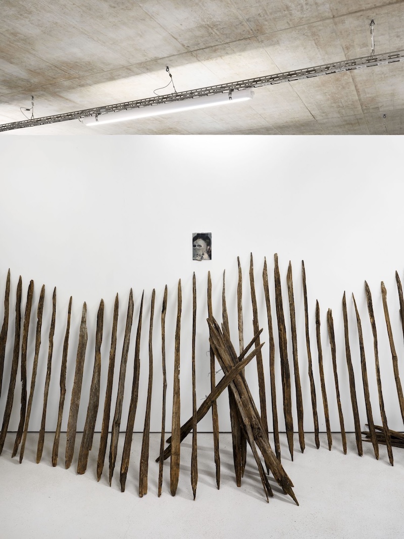 A Fence Grows in a Gallery