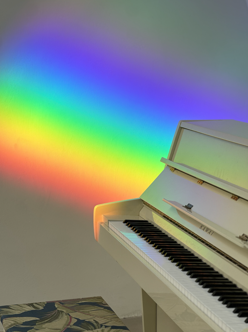 My Afternoon With a Charles Ross Spectrum