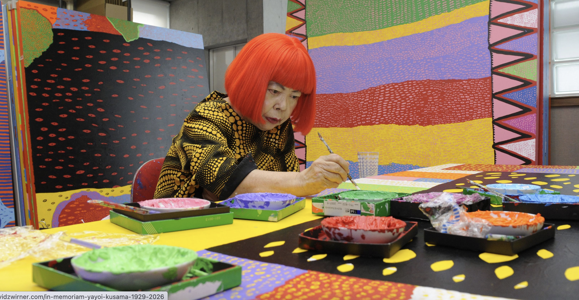 Yayoi Kusama, 1929–2026 - Portrait